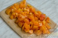 Фото приготовления рецепта: Чизкейк с абрикосами (без выпечки) - шаг №6