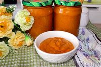 Фото к рецепту: Кабачковая икра с томатным кетчупом (на зиму)