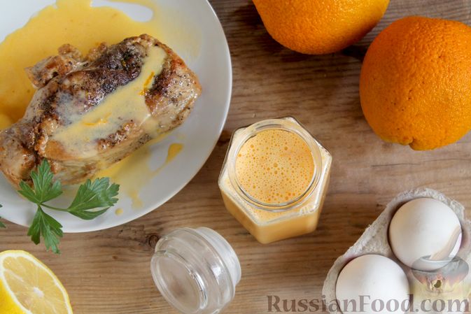 Ингредиенты для «Апельсиновый соус к блинчикам»:
