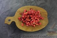 Фото приготовления рецепта: Баклажаны, тушенные с помидорами и луком - шаг №4