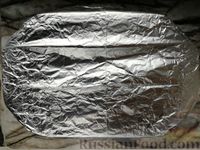 Фото приготовления рецепта: Филе индейки, запечённое с картофелем и соусом бешамель - шаг №18