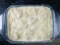 Фото приготовления рецепта: Филе индейки, запечённое с картофелем и соусом бешамель - шаг №19