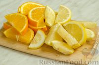 Фото приготовления рецепта: Персиковый джем с апельсином и лимоном (на зиму) - шаг №4