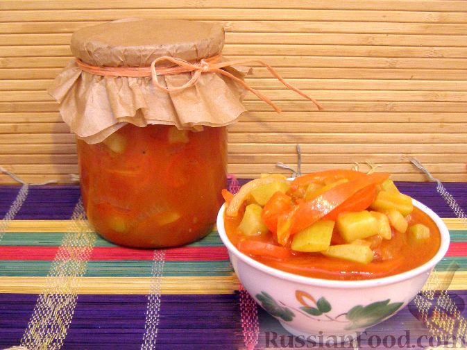 Пошаговый рецепт лечо из болгарского перца