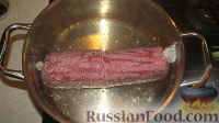 Фото приготовления рецепта: Куриная колбаса - шаг №6
