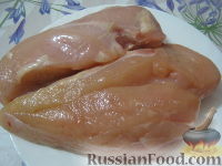 Фото приготовления рецепта: Паста c куриной грудкой под сливочным соусом - шаг №2