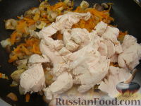 Фото приготовления рецепта: Паштет из куриного филе с грибами - шаг №8