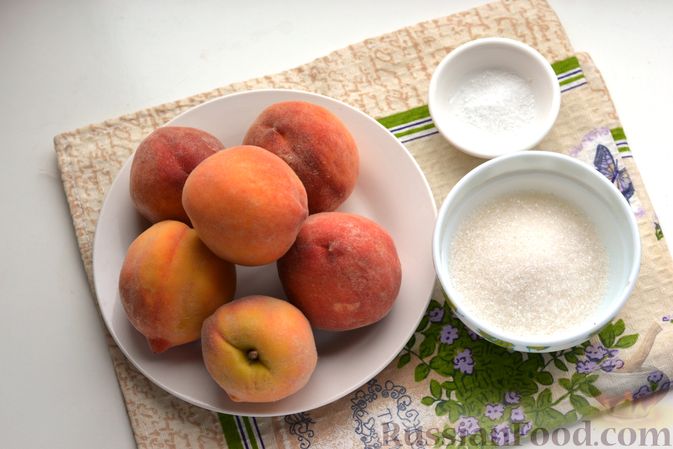 Консервированные персики в легком сиропе рецепт с фото