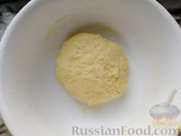 Фото приготовления рецепта: Вареники с брокколи и сыром фета - шаг №4