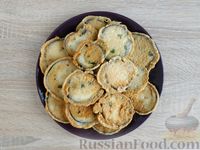 Фото приготовления рецепта: Жареные баклажаны в кляре - шаг №13