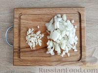 Фото приготовления рецепта: Кускус с баклажанами и помидорами (на сковороде) - шаг №4