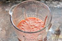 Фото приготовления рецепта: Рулетики из баклажанов с морковью и болгарским перцем в томатном соусе (на зиму) - шаг №10