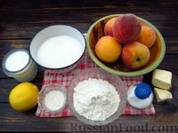 Фото приготовления рецепта: Персиковый коблер - шаг №1
