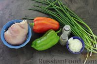 Фото приготовления рецепта: Жареные кабачки в кефирно-сырном кляре - шаг №3
