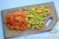Фото приготовления рецепта: Закуска из баклажанов, с перцем, помидорами и морковью (на зиму) - шаг №2