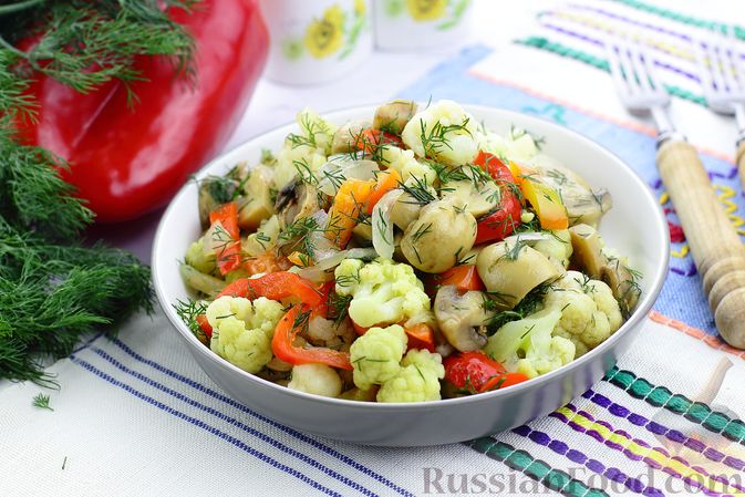 Овощные салаты – рецептов с фото пошагово в домашних условиях на antenna-unona.ru