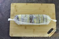 Фото приготовления рецепта: Рулет из баклажанов с болгарским перцем и фетой - шаг №15