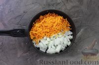 Фото приготовления рецепта: Фасолевый суп с мясом, баклажанами и помидорами - шаг №6