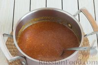 Фото приготовления рецепта: Карамельное повидло из персиков (на зиму) - шаг №6