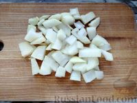 Фото приготовления рецепта: Баклажаны, запечённые с цветной капустой и сыром - шаг №6
