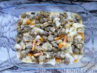 Фото приготовления рецепта: Баклажаны, запечённые с цветной капустой и сыром - шаг №17