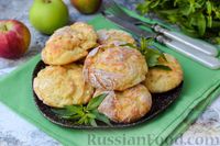 Фото приготовления рецепта: Сырники с яблоками (в духовке) - шаг №14
