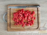 Фото приготовления рецепта: Гречка с кабачками и помидорами, на сковороде - шаг №9