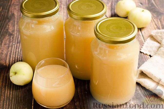 Вкусные и полезные рецепты яблочного сока на зиму