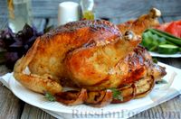 Фото приготовления рецепта: Курица с грушами (в духовке) - шаг №9
