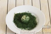 Фото приготовления рецепта: Закусочные шарики с  помидорами черри, брынзой и зеленью - шаг №6