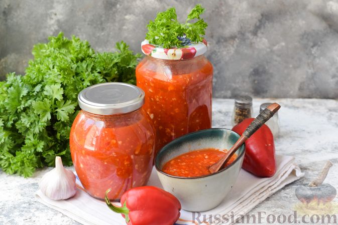 Аджика домашняя: рецепт из свежих помидоров - все секреты на сайте XYZ