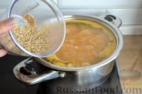 Фото приготовления рецепта: Суп харчо со сливами - шаг №13