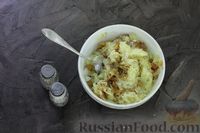 Фото приготовления рецепта: Картофельная колбаса с беконом (в духовке) - шаг №9
