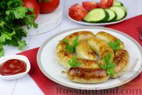 Фото приготовления рецепта: Картофельная колбаса с беконом (в духовке) - шаг №16