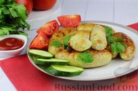 Фото приготовления рецепта: Картофельная колбаса с беконом (в духовке) - шаг №17