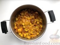 Фото приготовления рецепта: Ткемали из жёлтой алычи (на зиму) - шаг №4