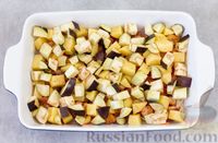 Фото приготовления рецепта: Рагу со свининой, картофелем, баклажанами, помидорами и сладким перцем (в духовке) - шаг №8