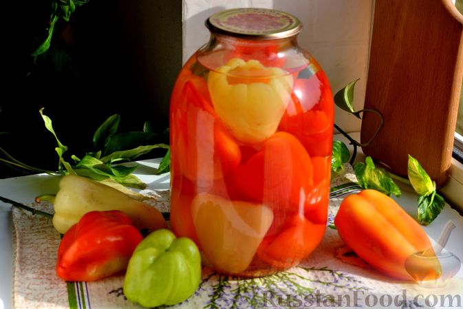 Маринованный болгарский перец — рецепт с фото и видео