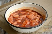 Фото приготовления рецепта: Куриное филе с болгарским перцем в кисло-сладком соусе - шаг №4