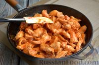 Фото приготовления рецепта: Куриное филе с болгарским перцем в кисло-сладком соусе - шаг №8