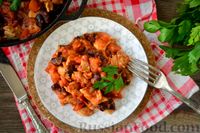 Фото приготовления рецепта: Курица с фасолью, в томатном соусе - шаг №15