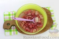 Фото приготовления рецепта: Варенье из арбуза и яблок (на зиму) - шаг №3