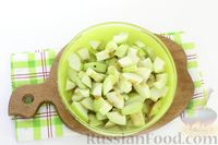 Фото приготовления рецепта: Варенье из арбуза и яблок (на зиму) - шаг №5