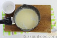 Фото приготовления рецепта: Рисовый пудинг с карамелизированными яблоками - шаг №11