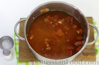 Фото приготовления рецепта: Факес (греческий суп с чечевицей) - шаг №10
