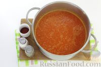 Фото приготовления рецепта: Суп-пюре из запечённого болгарского перца - шаг №9