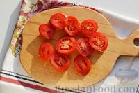 Фото приготовления рецепта: Омлет с рисом и помидорами - шаг №4