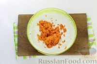 Фото приготовления рецепта: Сливочный десерт с морковью и изюмом - шаг №7