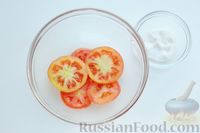 Фото приготовления рецепта: Бурые (зелёные) помидоры в собственном соку (без уксуса) - шаг №4