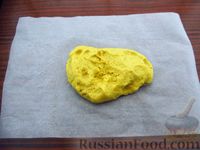 Фото приготовления рецепта: Песочное печенье "Альфахорес" на кукурузном крахмале, с варёной сгущёнкой - шаг №14